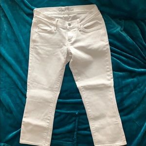 White Capri Pants